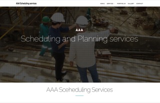 Izrada web sajta za AAA Sceheduling Services