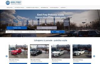 Izrada web sajta za Emil Frey Mercedes Benz Centar Polovnih Vozila