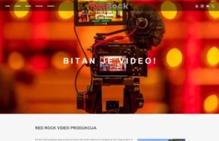 Izrada web sajta za RED ROCK VIDEO PRODUKCIJA